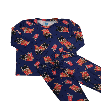 Pijama Verano Perros Papas Junior Manga Larga